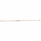 Silver Rose gold Infinity Fancy Chain Bracelet For her