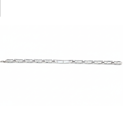 Silver Lumina Modern Bracelet For Him