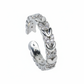 Silver Cosmos Halo Ring