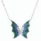 Silver Enchanted Butterfly Wing Necklace