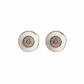 Rose Gold Cosmic Halo Studs Earrings