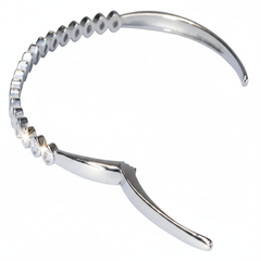 Silver Bezel cut Marquise Shaped Diamond (AD) Bracelet