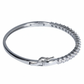 Silver Solitaire (cz) line Radiant Bracelet