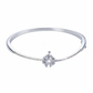Silver Clover leaf Zirconia Fine Bracelet for her