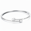 Heart-to-Heart 925 Silver Love Bracelet for her