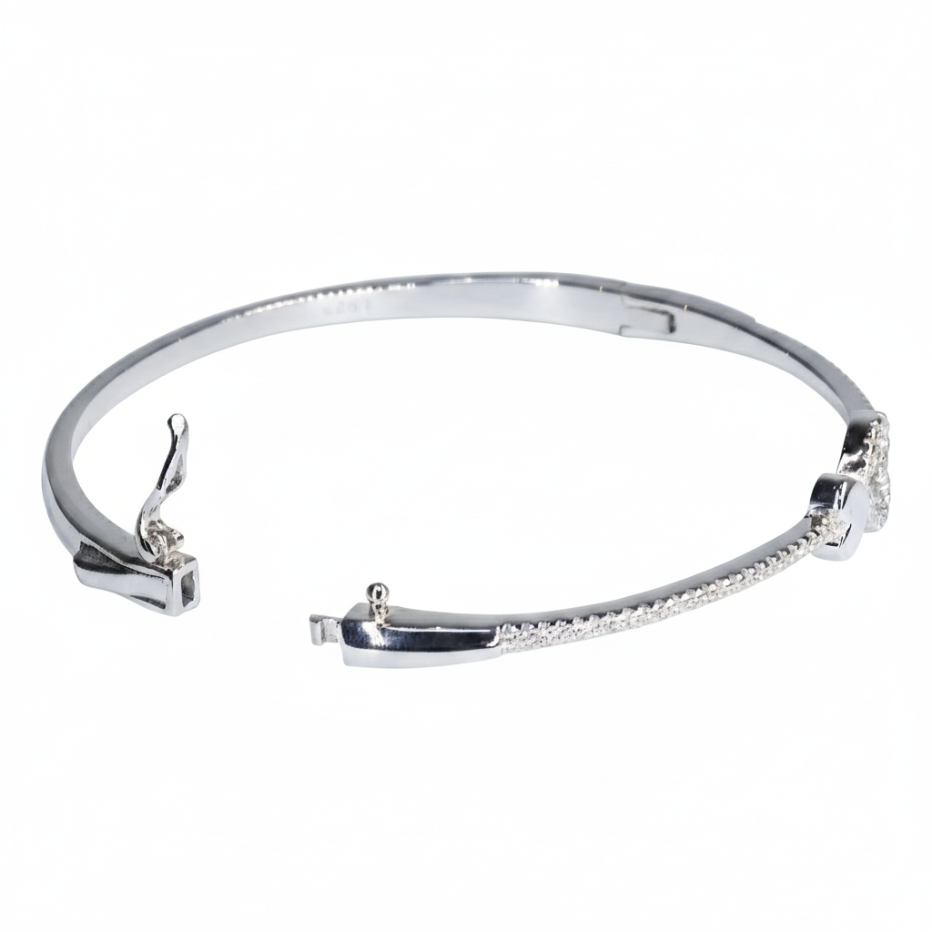 Silver Infinite Love Heart Bracelet For Her