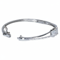 Silver Fine Trinity cut Bracelet for her