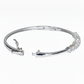 Silver Glittering garland bangle Bracelet for her