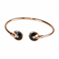 Rose Gold Black Onyx Inspired Bracelet For Her