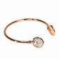 Rose Gold MOP Cuff Bracelet For Her