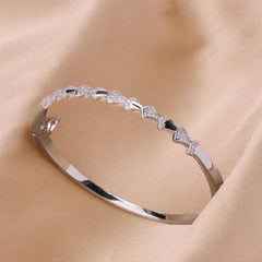 Silver Serpentine Style Bracelet for her