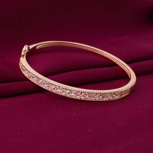 Rose gold Shimmering Diamond Fancy bracelet