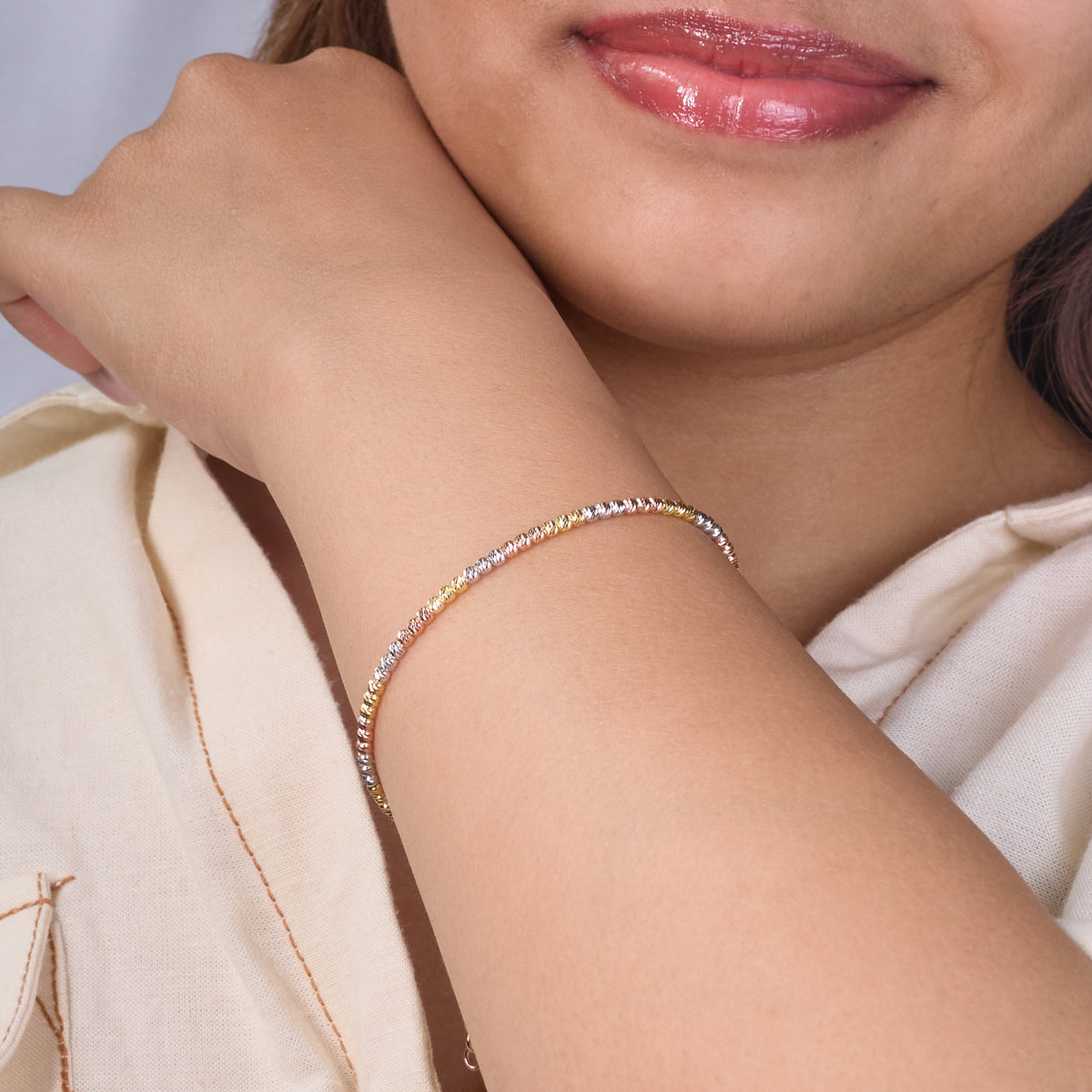Three shades Sparkle Bracelet