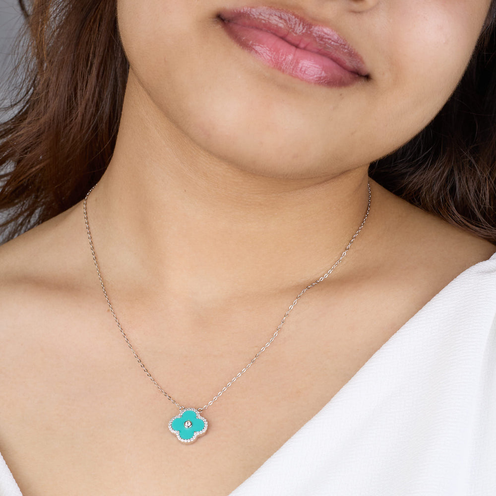 925 Silver vancleef pendant for her