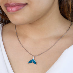 Silver Mermaid Tail Pendant