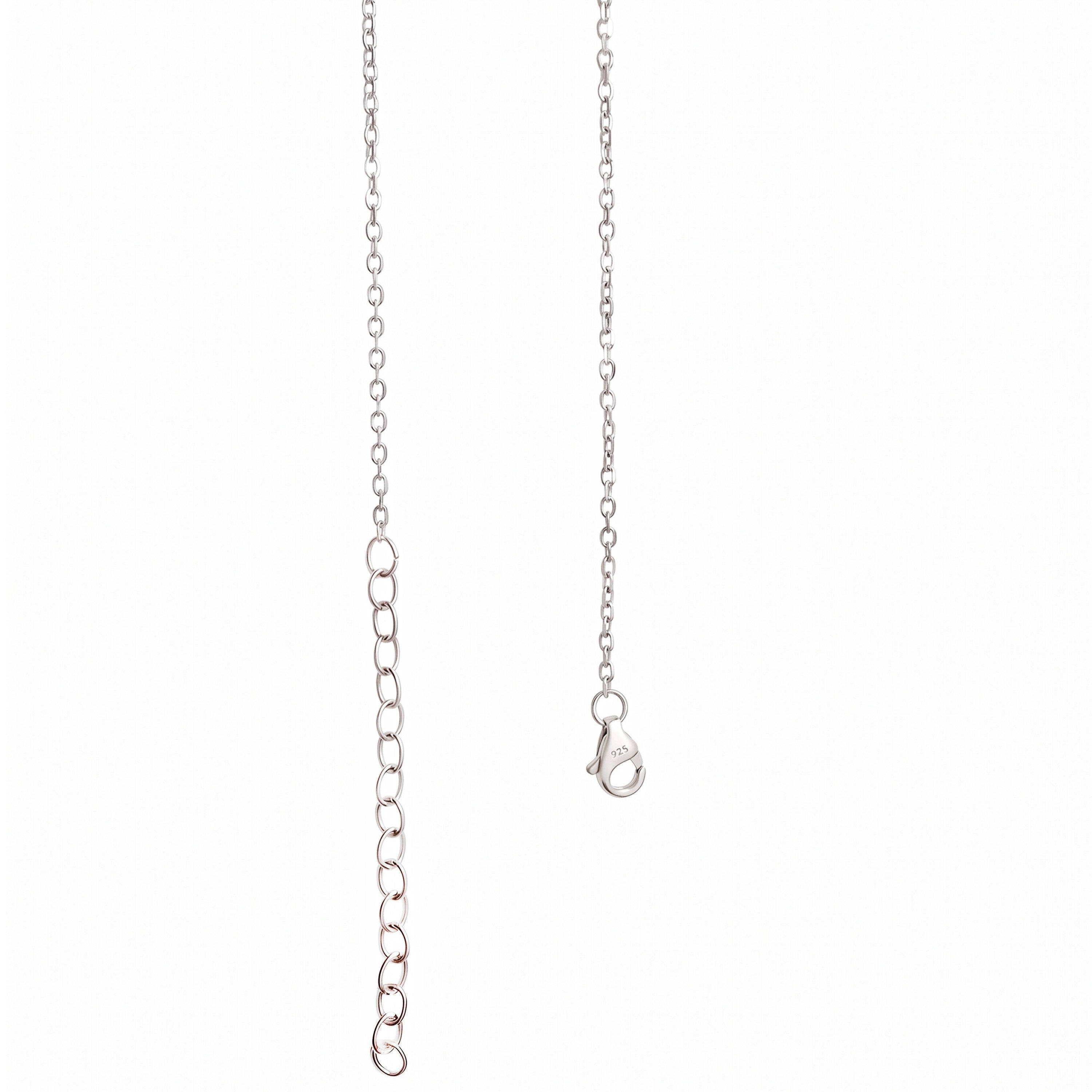 Silver Rectangular Rich Purple Necklace