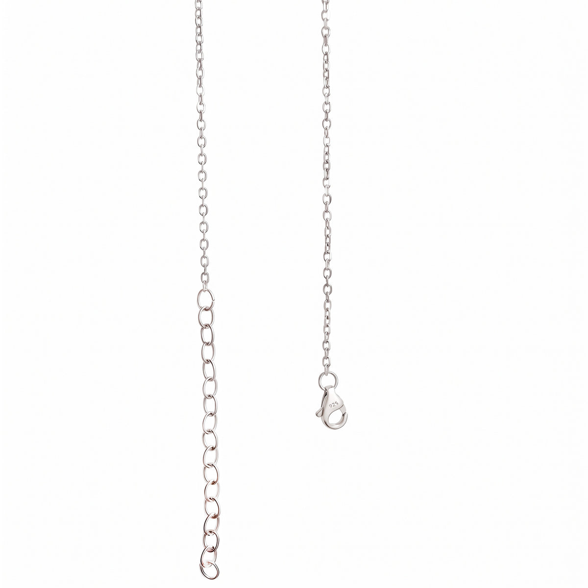 Silver Rectangular Rich Purple Necklace