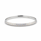 Silver Architect Rose gold Dots Mens bracelet (Kada) for him