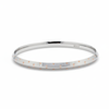 Silver Architect Rose gold Dots Mens bracelet (Kada) for him