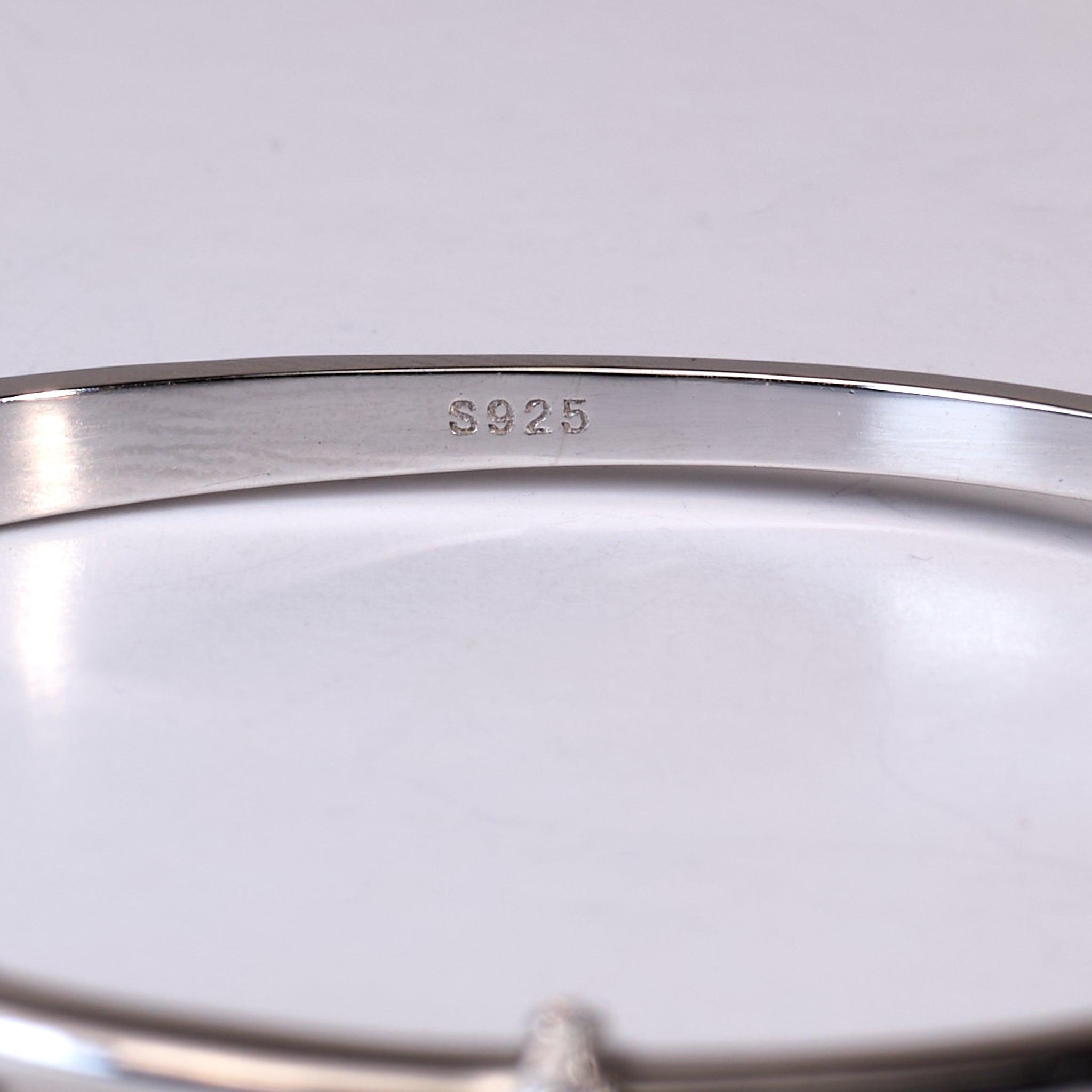 Silver Pave Coil Bracelet For Her