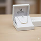 Silver Golden Arc Chain pendant