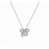 Silver Pookie Solitaire Zircon Chain Pendant