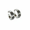 Silver Bloom Oxidized Toe Rings