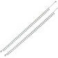 Silver Premium Triangle shaped CZ Diamond Anklet