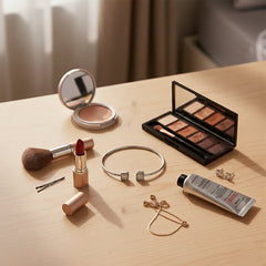 Silver White Baguette Cut Zircona Bracelet