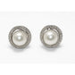 Silver Stylish Pearl studs Earring for Her