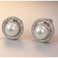 Silver Stylish Pearl studs Earring for Her