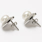 Silver Stylish Pearl studs Earring for Her