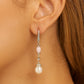 Silver Pearl Premium Hanging Earrings