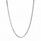 Silver Venetian Box Chain For Him
