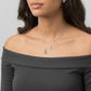 Silver Teal Charming Pendant Set