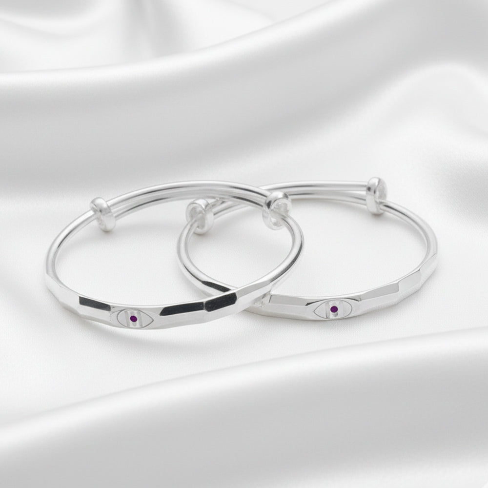 Silver 999 Divine Lord Shiv Baby Bracelet