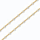 Rose gold luminous Silver Beads  Anklet for her