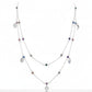 Silver charms Multicolor Shimmer Necklace