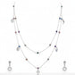 Silver charms Multicolor Shimmer Necklace