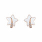 Rose Gold Starlight Wish Stud Earrings