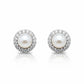Silver Classic Pearl Studs