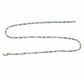 Silver Solid Link Chain For Him