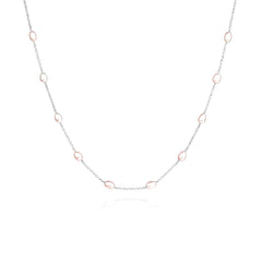 Lustrous Freshwater Pearls Sterling Silver Necklace