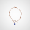 Rose Gold Evil Eye Protection Bracelet