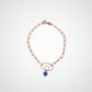 Rose Gold Evil Eye Protection Bracelet