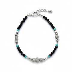 Silver Ocean Beads Protection Baby Bracelet
