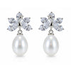 Silver Mayuri Pearl Earrings