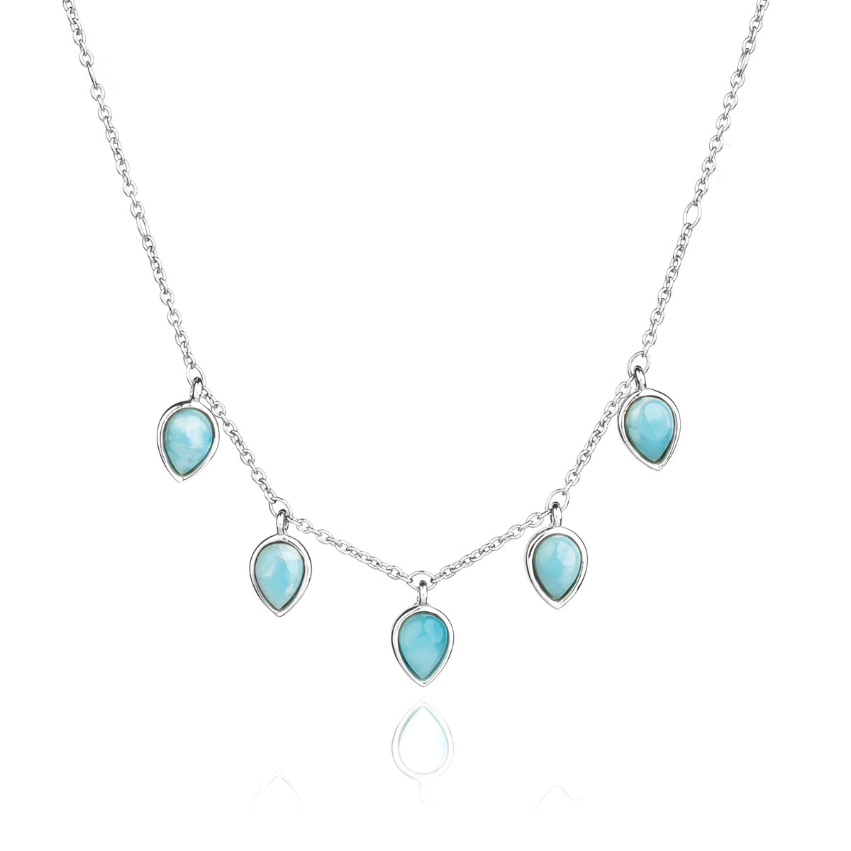 Serene Orb 925 Pure Silver Necklace