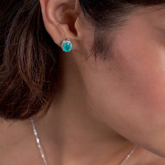 Silver Ocean Serenity Halo Set
