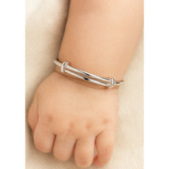 Silver Classic 999 Hand Bracelet For Baby